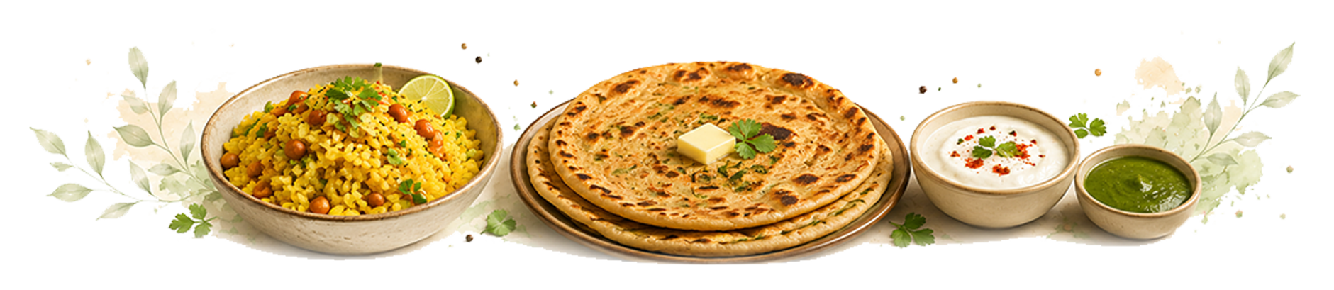 North Indian Food Banner